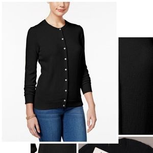 NWT KAREN SCOTT PETITE CARDIGAN SIZE XS